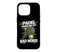 Custodia per iPhone 16 Pro Il Padel Mi Fa Dire Parolacce - Padel Divertente