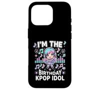 Custodia per iPhone 16 Pro I'm the Birthday Kpop Idol Chibi Girls K pop Theme Party