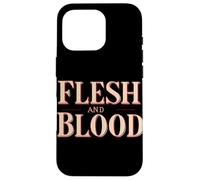 Custodia per iPhone 16 Pro Impressionante Carne e Sangue Logo Discorso