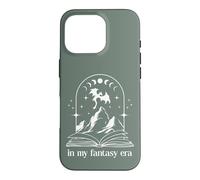 Custodia per iPhone 16 Pro In My Fantasy Era Dark Romance Merch,Book Dragon Bookish