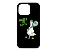Custodia per iPhone 16 Pro Indovina Il Mio Livello Indovina Il Mio Livello Di Padel