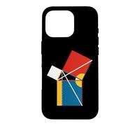 Custodia per iPhone 16 Pro Insegnante di matematica geometria del teorema di Pitagora di Nerdy Byrne Wt