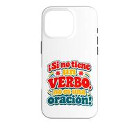 Custodia per iPhone 16 Pro Insegnante di spagnolo: grammatica divertente vintage