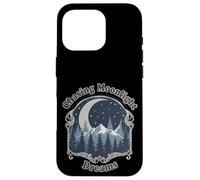 Custodia per iPhone 16 Pro Inseguendo i sogni al chiaro di luna vintage