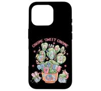 Custodia per iPhone 16 Pro Introvert Home Sweet Cactus Home Graphic Women Funny Gnome