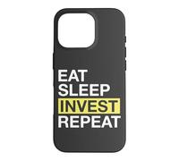Custodia per iPhone 16 Pro Investing Lover Eat Sleep Invest Repeat