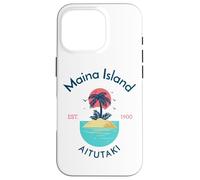 Custodia per iPhone 16 Pro Isola di Maina Aitutaki Isole Cook