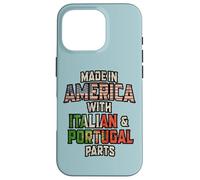 Custodia per iPhone 16 Pro Italiano E Portoghese Made In America Mix Heritage Vintage