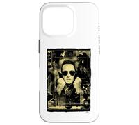 Custodia per iPhone 16 Pro Joe Strummer The Clash Soho 1989 Fotografico Artista distopico