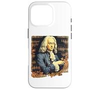 Custodia per iPhone 16 Pro Johann Sebastian Bach Maestro di musica classica