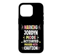 Custodia per iPhone 16 Pro JORDYN Personalized Women's Gift Custom JORDYN