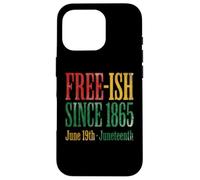 Custodia per iPhone 16 Pro Juneteenth Free-ish Since 1865 Freedom Day