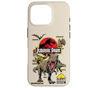 Custodia per iPhone 16 Pro Jurassic Park Dinosaur Breach