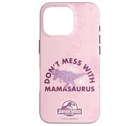Custodia per iPhone 16 Pro Jurassic World Don’t Mess With Mamasaurus