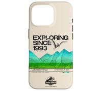 Custodia per iPhone 16 Pro Jurassic World Exploring Since 1993