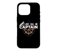 Custodia per iPhone 16 Pro Just Call Me Captain - Boating Sailor - Anchor Boat Sailing