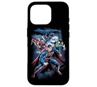 Custodia per iPhone 16 Pro Justice League Cosmic Crew