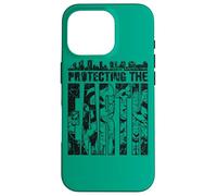 Custodia per iPhone 16 Pro Justice League Protecting The Earth