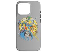 Custodia per iPhone 16 Pro Justice League Spin Circle Fight