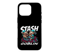 Custodia per iPhone 16 Pro Knitting Yarn Hoarder Stash Goblin Crochet Crafter