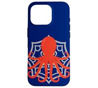 Custodia per iPhone 16 Pro Kraken Sea Creature Subacquee Oceano Gigante Calamaro Polpo