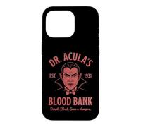 Custodia per iPhone 16 Pro La Banca del Sangue del Dr. Acula - Dracula Spooky Vampire Halloween