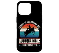 Custodia per iPhone 16 Pro La divertente cavalcata del toro è più importante Bull Rider