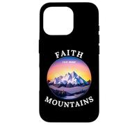 Custodia per iPhone 16 Pro La fede può spostare il cristianesimo delle montagne