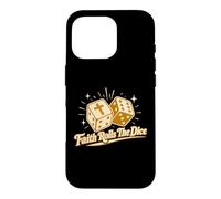 Custodia per iPhone 16 Pro La fede tira i dadi Christian Faith Gaming