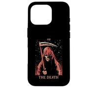 Custodia per iPhone 16 Pro LA MORTE Tarocchi XIII Halloween 13 Trasforma Meme