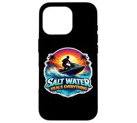 Custodia per iPhone 16 Pro L'acqua salata guarisce tutto Jetski Jet Ski Scooter PWC Quote
