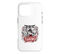 Custodia per iPhone 16 Pro Lanterne Al Santuario Giapponese Spirito Volpe