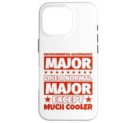 Custodia per iPhone 16 Pro Laurea studentesca di governance ambientale - Tranne molto