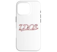 Custodia per iPhone 16 Pro LDOS Last Day of Summer Vintage Varsity Distressed Throwback