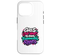 Custodia per iPhone 16 Pro Le ragazze vogliono solo avere diritti umani fondamentali femminista