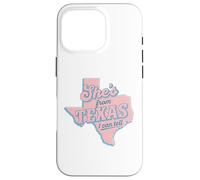 Custodia per iPhone 16 Pro Lei è del Texas, posso dirlo a Cowgirl