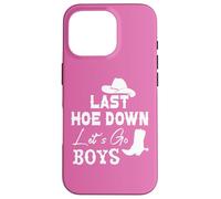Custodia per iPhone 16 Pro Lets Go Girls Cowboy Women Last Hoe Down Bachelorette Party