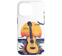 Custodia per iPhone 16 Pro Lezioni di musica grafica per ukulele