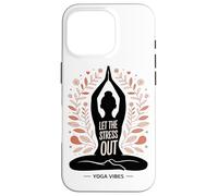 Custodia per iPhone 16 Pro Liberare Lo Stress Yoga Mindfulness Benessere Mentale