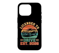 Custodia per iPhone 16 Pro Licenza per guidare il nuovo driver 2026 Ragazzi Maschio License Driver