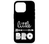 Custodia per iPhone 16 Pro Lil Bro, Little Bro, Best Brother Ever Novelty Graphic Cool