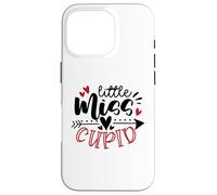 Custodia per iPhone 16 Pro Little Miss Cupid - Divertente San Valentino da donna e ragazza