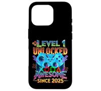 Custodia per iPhone 16 Pro Livello 1 sbloccato fantastico dal 2025 1 ° compleanno Gaming Boys