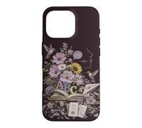 Custodia per iPhone 16 Pro Logopedia Floreale Insegnante Colibrì
