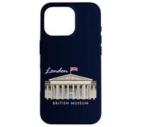 Custodia per iPhone 16 Pro Londra, British Museum, Disegno a mano, Inghilterra