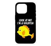 Custodia per iPhone 16 Pro Look At Me! I'm A Goldfish Divertente Costume Ragazzi Ragazze Bambini