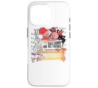 Custodia per iPhone 16 Pro Looney Tunes Bugs and Friends