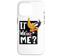 Custodia per iPhone 16 Pro Looney Tunes Daffy Duck It Was Me