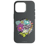 Custodia per iPhone 16 Pro Looney Tunes Daffy Duck The Flower
