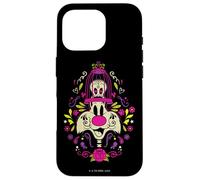 Custodia per iPhone 16 Pro Looney Tunes Dia de los Muertos Sylvester & Tweety Halloween